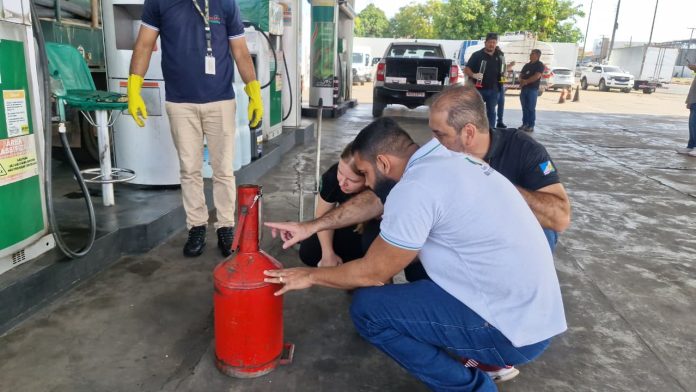 fiscalização postos de gasolina