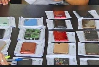 Celular perdido na Expoferr é encontrado em Manaus e polícia recupera outros sete aparelhos celular pcrr