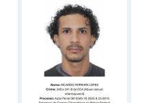 Polícia Federal divulga imagem de condenado por abuso sexual infantil em Roraima ascom pf