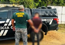 Homem é preso por estupro de vulnerável contra criança indígena em Normandia ESTUPRADOR