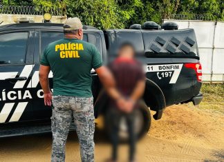 Homem é preso por estupro de vulnerável contra criança indígena em Normandia ESTUPRADOR