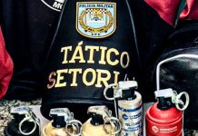 Mototaxista é preso em flagrante com cinco granadas em Roraima