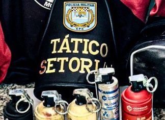 Mototaxista é preso em flagrante com cinco granadas em Roraima