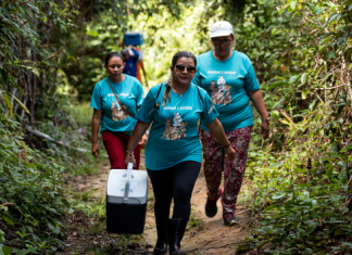Força-tarefa no território Yanomami realiza mais de 250 atendimentos após casos de coqueluche