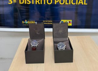 Polícia Civil recupera relógios de luxo furtados por doméstica em casa no Paraviana
