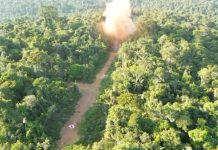 Forças Armadas fecham mais uma pista clandestina e desmontam base do garimpo na Terra Yanomami