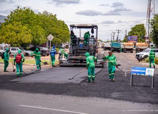 Prefeitura recapeia vias do Mecejana e anuncia avanço das obras para Caçari e Paraviana semuc bv