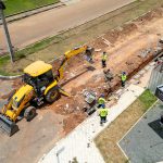 Prefeitura inicia obra de drenagem em cruzamento das avenidas Governador Anchieta e Getúlio Vargas semuc obra drenagem