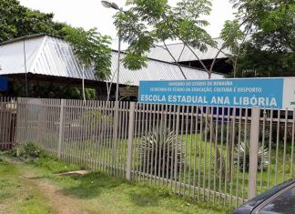 Seed não conclui obra no prazo de TAC e MPRR prorroga acordo sobre reforma da Escola Ana Libória Escola Ana Libória