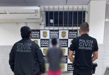 Homem é preso por agredir ex-companheira e ameaçar com tesoura em Caracaraí