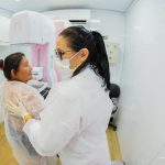 Prefeitura Com Você leva Carreta da Mulher ao Baixo São Marcos com exames e consultas saúde mamografia prefeitura com você