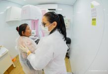 Prefeitura Com Você leva Carreta da Mulher ao Baixo São Marcos com exames e consultas saúde mamografia prefeitura com você