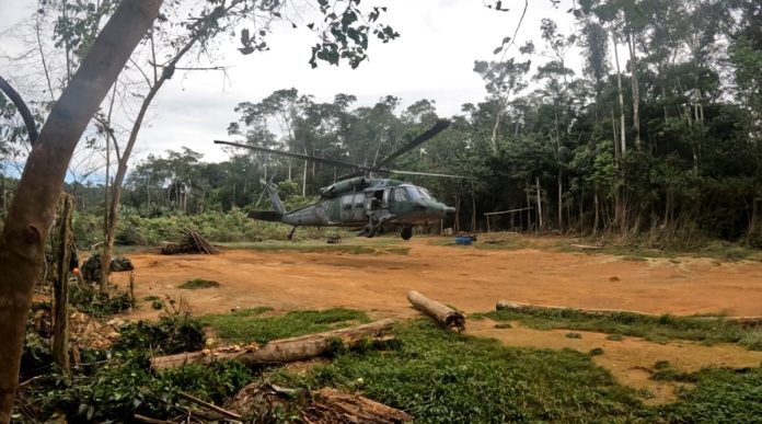Operação Catrimani II garimpo