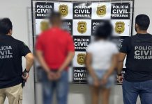 Polícia Civil prende padrasto e mãe investigados por estupro de adolescente de 12 anos em Boa Vista Acom PCRR