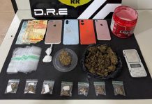 Reincidente por tráfico de drogas, homem é preso pela terceira vez em Boa Vista ascom pcrr