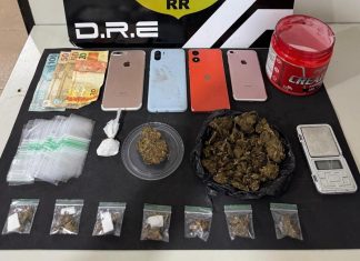 Reincidente por tráfico de drogas, homem é preso pela terceira vez em Boa Vista ascom pcrr