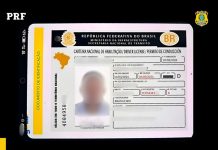 Homem é detido na BR-174 após apresentar CNH falsa gerada por aplicativo cnh