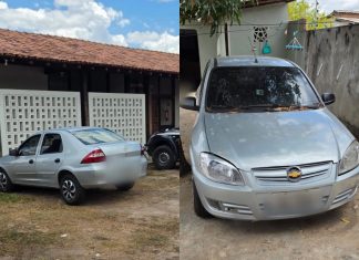 Homem é conduzido à delegacia com carro adquirido por meio de fraude em Boa Vista