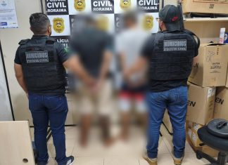 Polícia prende dois suspeitos após ataque a tiros que deixou três feridos em lanchonete em Boa Vista