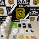 Polícia Civil prende dois suspeitos de tráfico e apreende drogas sintéticas em Boa Vista