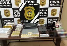 Operação da Polícia Civil prende suspeitos de tráfico e bloqueia até R$ 77 milhões em Roraima