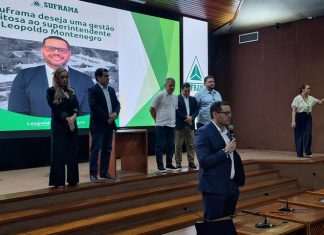 Leopoldo Montenegro assume superintendência da Suframa e reforça papel das Áreas de Livre Comércio no Norte