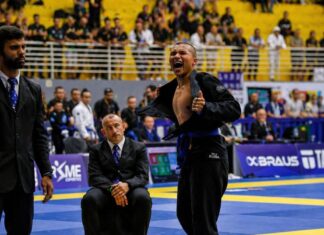 Roraimense de 17 anos vence sete lutas e conquista título brasileiro de jiu-jitsu na faixa azul adulto