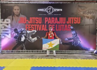 Paratleta de Mucajaí conquista prata para Roraima na Copa Arnold de Parajiu-jitsu, em São Paulo