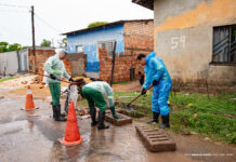 Defesa Civil de Boa Vista reforça limpeza de bocas de lobo após registro de 63 mm de chuva em apenas 12 horas