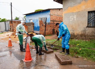 Defesa Civil de Boa Vista reforça limpeza de bocas de lobo após registro de 63 mm de chuva em apenas 12 horas