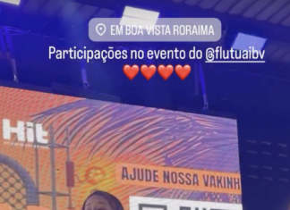 Cantora Marília Tavares emociona público ao cantar em evento solidário em Roraima