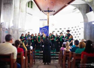 Coral do IBVM leva concertos sacros a igrejas de Boa Vista