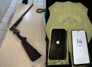 Polícia Civil apreende arma e recupera celulares furtados em Mucajaí