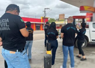 Polícia Civil flagra bomba irregular em posto e vai investigar proprietário em Boa Vista