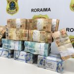 PF prende dois homens com R$ 1 milhão em dinheiro vivo por suspeita de lavagem em Roraima