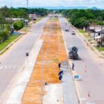 Nova praça linear na avenida dos Trabalhadores amplia área de lazer para moradores do Laura Moreira
