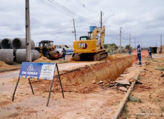 Obras de drenagem chegam ao Monte Cristo