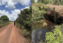 Joilma Teodora cobra do Governo de Roraima recuperação de ponte em vicinal de Rorainópolis