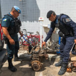 Sucatas são alvo de fiscalização após crimes recentes de furtos de fios e equipamentos públicos