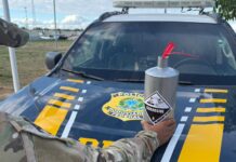 Mais 36 kg de mercúrio são apreendidos pela PRF em Roraima