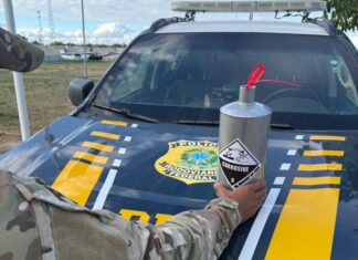 Mais 36 kg de mercúrio são apreendidos pela PRF em Roraima