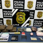 Operação da Polícia Civil apreende 50 kg de drogas e prende seis pessoas em Boa Vista