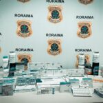 PF prende dois suspeitos com anabolizantes e medicamentos contrabandeados no Aeroporto de Boa Vista