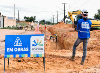 Obras de drenagem e pavimentação avançam no bairro Said Salomão