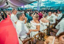 Casamento coletivo oficializa união de 265 casais no Parque do Rio Branco, em Boa Vista