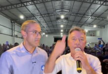Antonio Denarium declara apoio a Arthur Henrique na eleição suplementar em Roraima