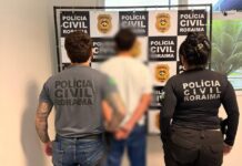 Homem é preso suspeito de perseguir e descumprir medidas protetivas contra ex-companheira trans em Boa Vista
