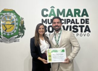Fundador do Roraima 1, jornalista Rubens Medeiros recebe Título de Cidadão Boa-vistense e Medalha Rio Branco em sessão especial na Câmara