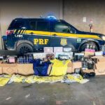 PRF apreende quase cinco mil produtos contrabandeados da Guiana na BR-401