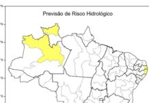 Cemaden aponta risco moderado para alagamentos e inundações em Roraima